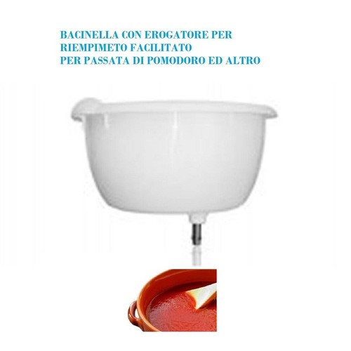 Bacinella riempibottiglie con - bacinella,