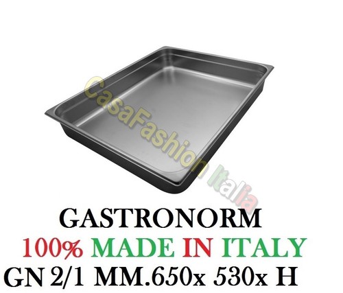 Bacinella inox haccp - bacinella, gn