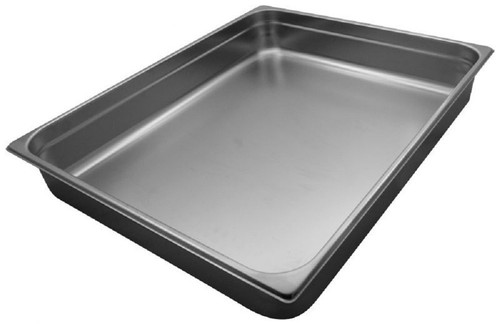 Bacinella acciaio inox - 2/1,