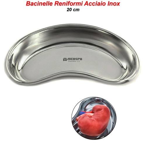 Bacinella reniforme inox - bacinella,